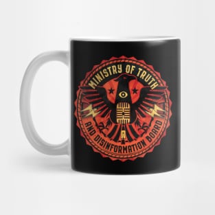 Ministry of Truth and Disinformation Board Graphic Mug